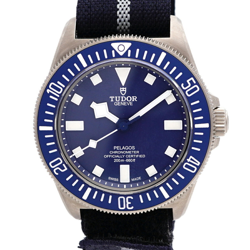 Tudor Pelagos FXD 25707B 25 Blue Dial Men's Watch